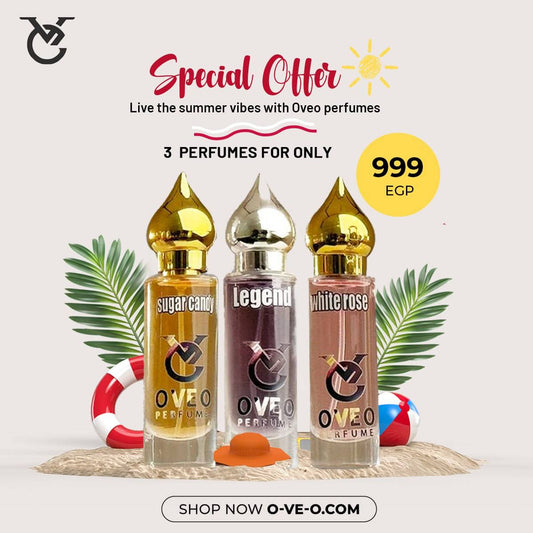 Offer 3 perfume bottles for 999
