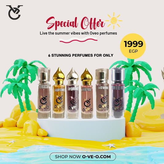 Offer 6 perfume bottles for 1999